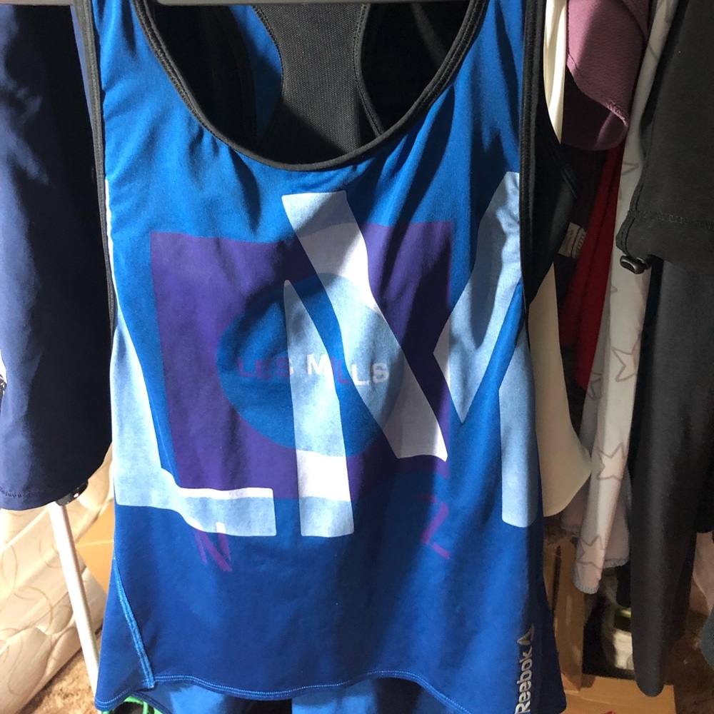 Les Mills Tank with non padded built in bra